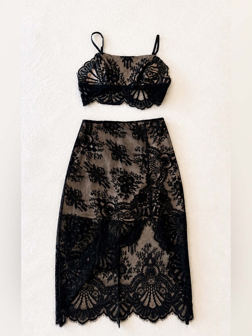Revolve Lovers + Friends Lola Skirt & Top Size XS